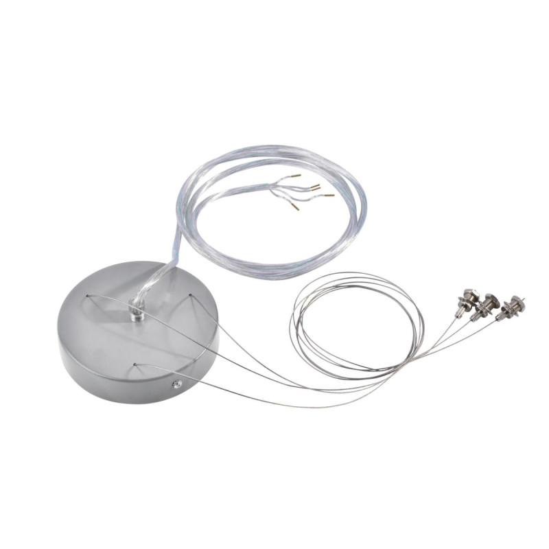 Intérieur Kit de suspension à 5 fils pour plafonnier MEDO gris IP 20 - SLV - 135254