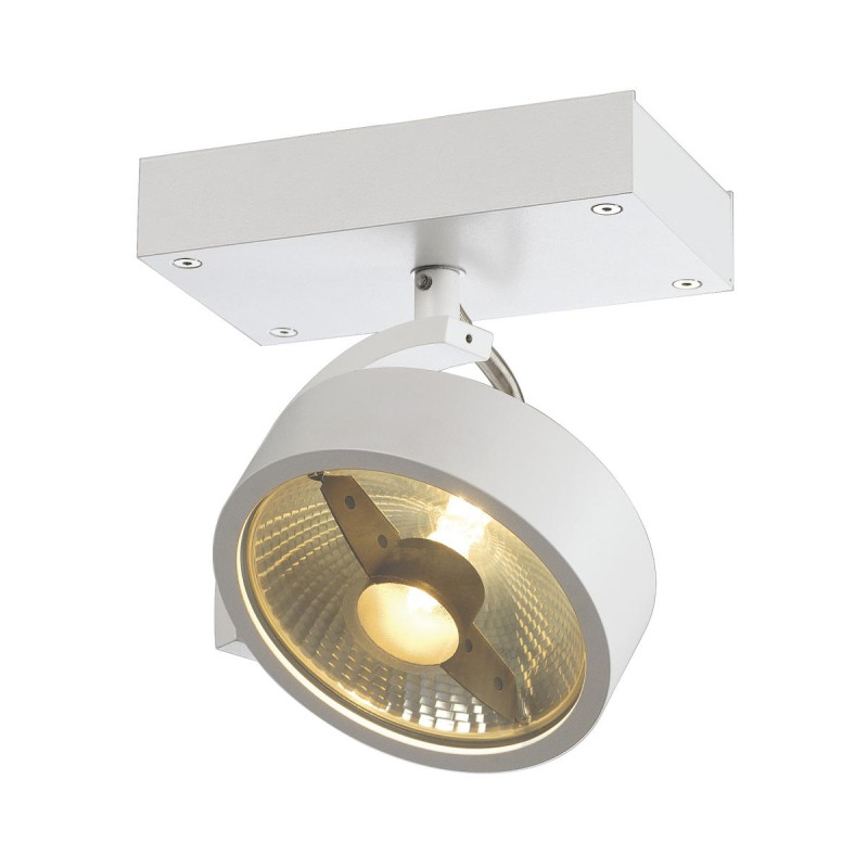 Plafonnier et applique KALU intérieur simple blanc GU10/QPAR111 75W max - SLV - 147301