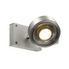 Plafonnier applique KALU intérieur simple alu brossé GU10/QPAR111 75W max - SLV - 147306