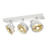 Plafonnier et applique KALU intérieur triple blanc GU10/QPAR111 3x75W max - SLV - 147321