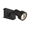 Applique et plafonnier intérieur PURI simple noir mat GU10/QPAR51 50W max - SLV - 147360