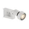 Applique et plafonnier intérieur PURI simple blanc mat GU10/QPAR51 50W max - SLV - 147361