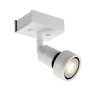 Applique et plafonnier intérieur PURI simple blanc mat GU10/QPAR51 50W max - SLV - 147361