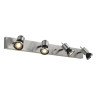 Applique et plafonnier ASTO quad alu brossé 4x GU10 max. 75W - SLV - 147444