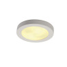 Plafonnier intérieur PLASTRA 105 blanc E27 2x 25W max plâtre - SLV - 148001