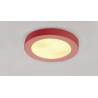 Plafonnier intérieur PLASTRA 105 blanc E27 2x 25W max plâtre - SLV - 148001