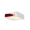 Plafonnier intérieur PLASTRA 104 blanc E27 2x 25W max plâtre - SLV - 148002