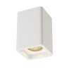 Plafonnier intérieur PLASTRA blanc GU10/QPAR51 35W max plâtre - SLV - 148004