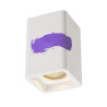 Plafonnier intérieur PLASTRA blanc GU10/QPAR51 35W max plâtre - SLV - 148004
