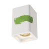 Plafonnier intérieur PLASTRA blanc GU10/QPAR51 35W max plâtre - SLV - 148004