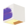 Applique intérieure PLASTRA cube blanc G9/QT14 42W max plâtre - SLV - 148018