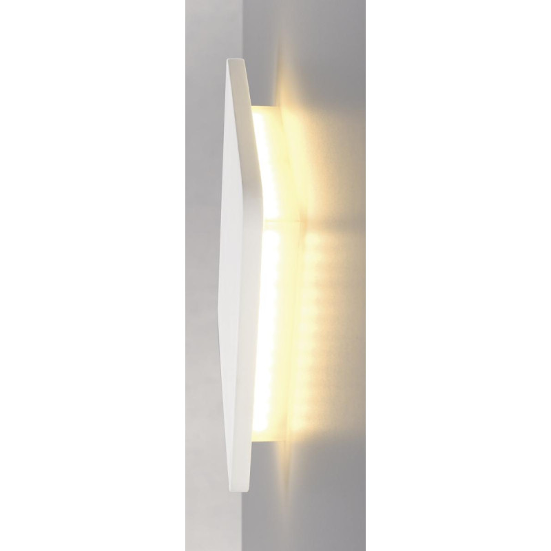 Applique intérieure PLASTRA carré blanc LED 11W 3000K plâtre - SLV - 148019