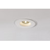 Encastré PLASTRA GU10 rond plâtre 35W max. - SLV - 148070