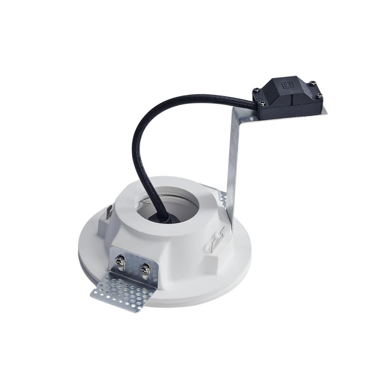 Encastré PLASTRA GU10 rond plâtre 35W max. - SLV - 148070