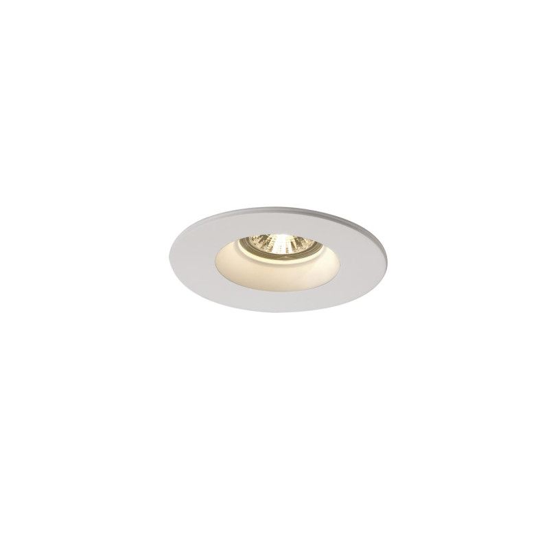 Encastré PLASTRA GU10 rond plâtre 35W max. - SLV - 148070