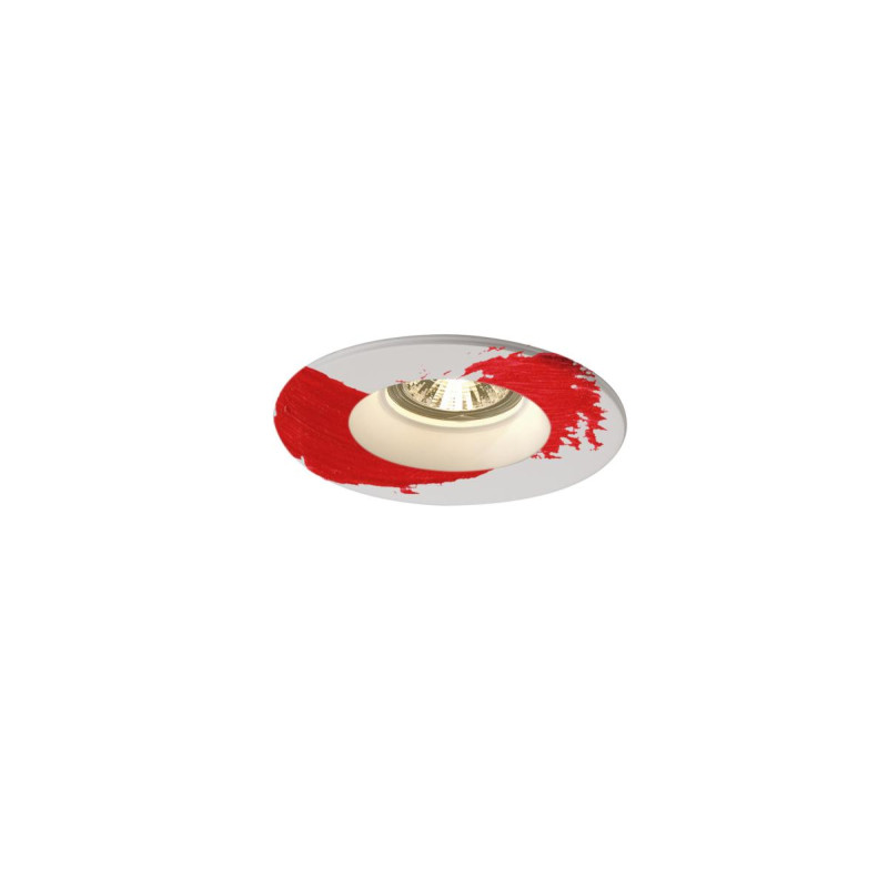 Encastré PLASTRA GU10 rond plâtre 35W max. - SLV - 148070