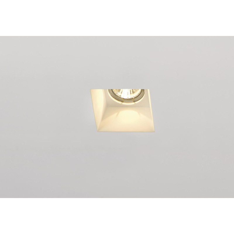 Encastré PLASTRA GU10 carré plâtre 35W max. - SLV - 148071
