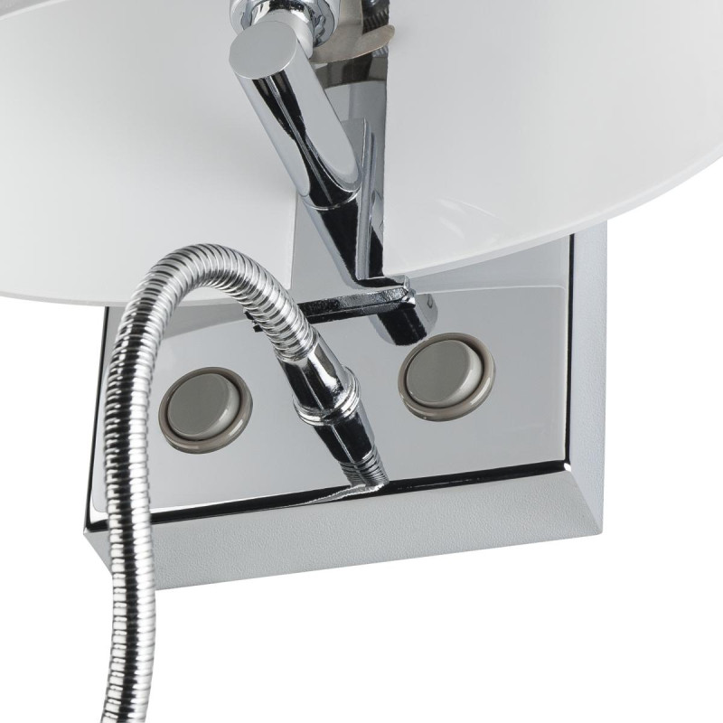 Applique COUPA FLEX chrome verre satiné 1xG9 max. 40W 3W LED - SLV - 149452