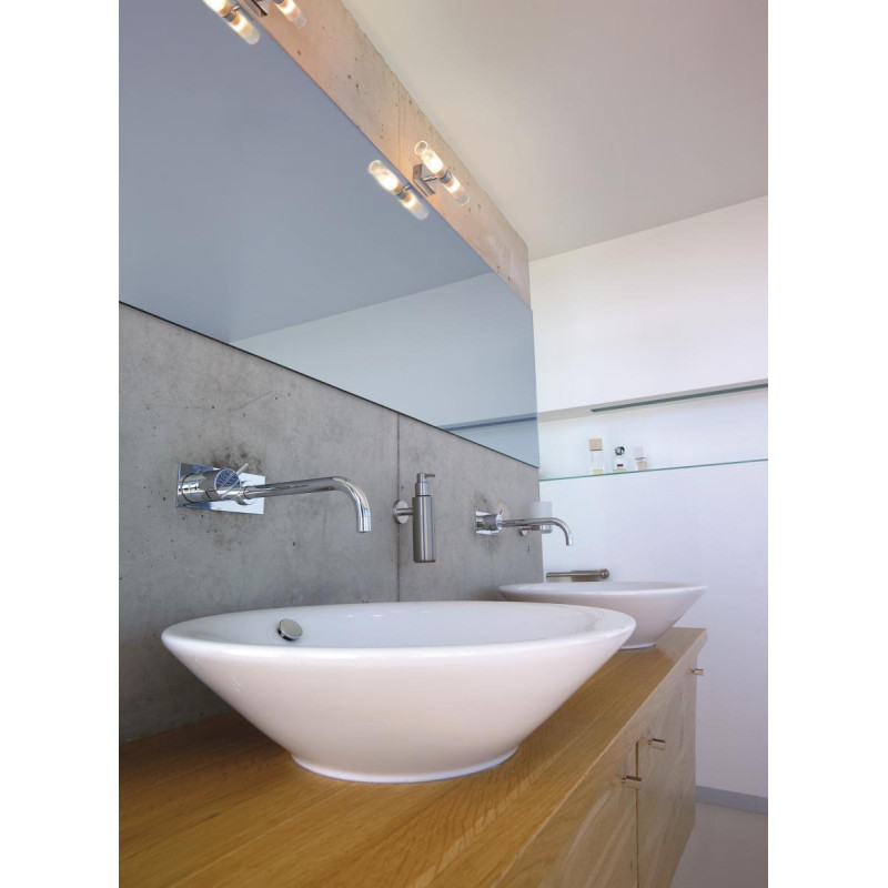 Applique intérieure MIBO UP/DOWN chrome G9/QT14 2x 25W max IP21 - SLV - 151282