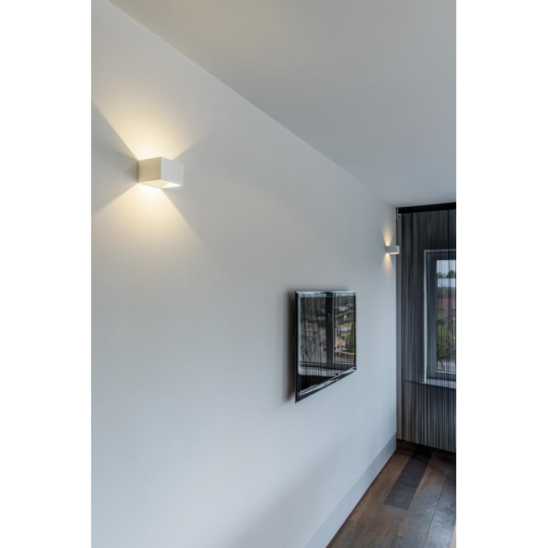 Applique intérieure LOGS IN carré blanc LED 69W 3000K - SLV - 151321