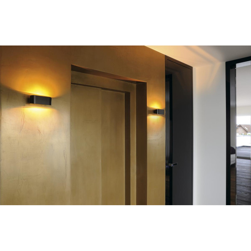 Applique intérieure OSSA 180 noir R7s 78mm/QT-DE12 100W max - SLV - 151450
