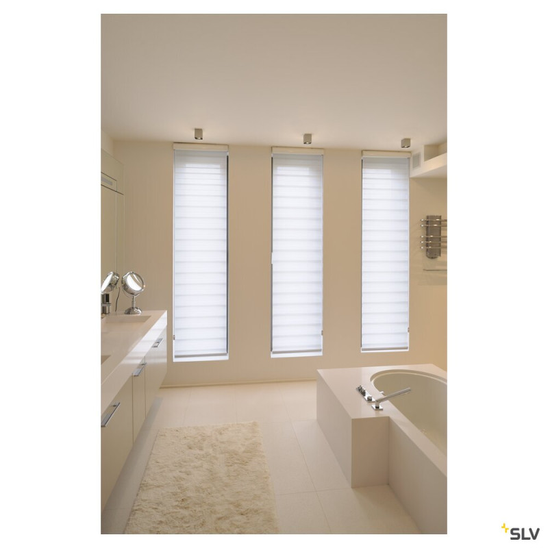 Plafonnier intérieur ALTRA DICE simple blanc GU10/QPAR51 35W max - SLV - 151511