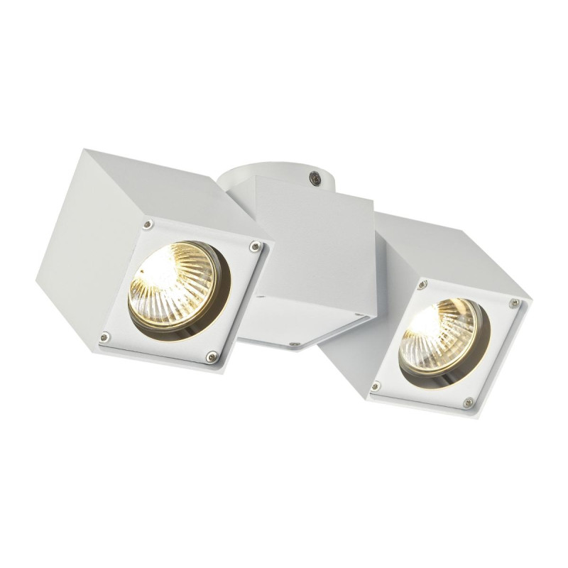 Plafonnier ALTRA DICE blanc 2x GU10 max. 2x 50W - SLV - 151531