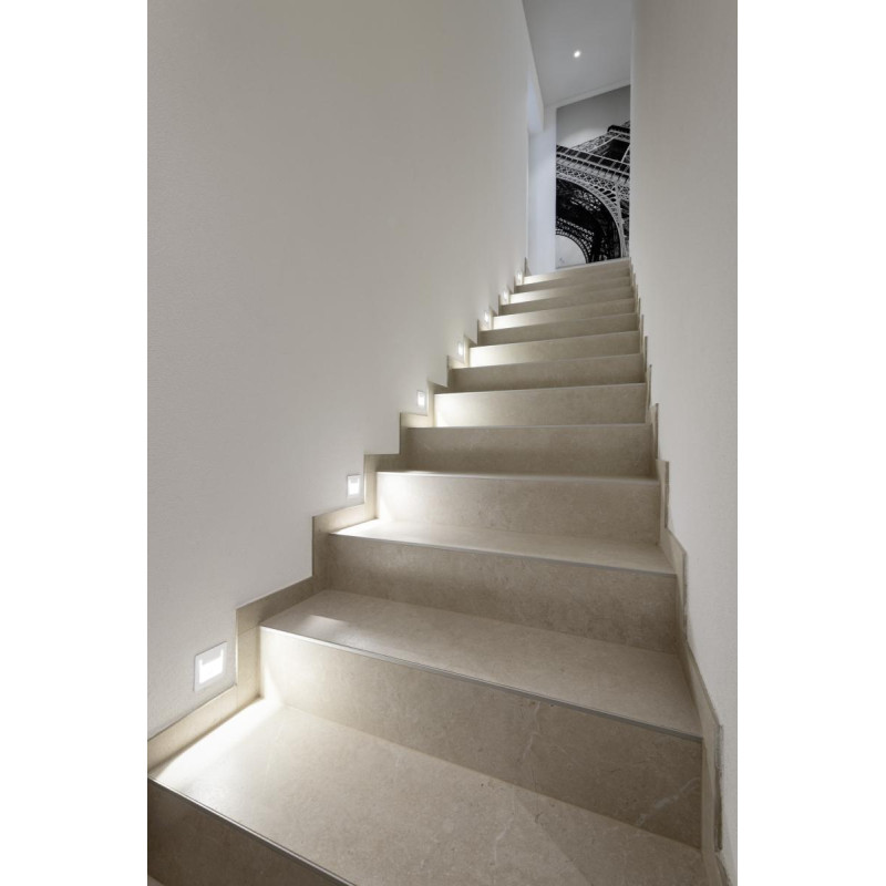 Encastré mural intérieur DOWNUNDER PUR 80 blanc LED 36W 3000K - SLV - 151950
