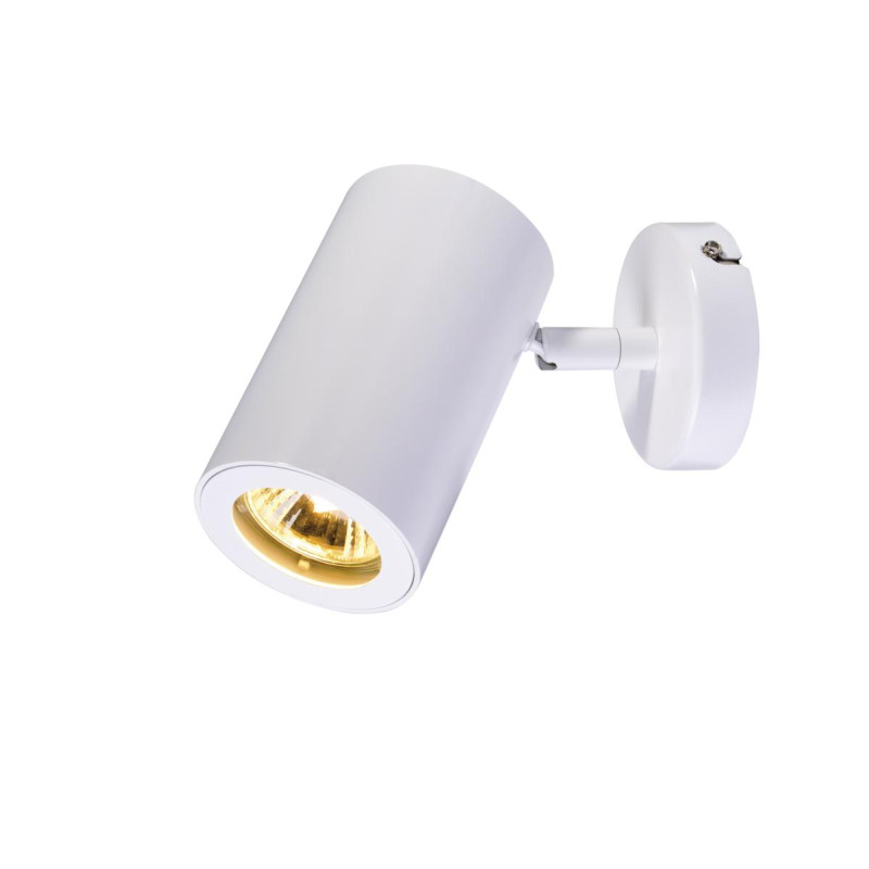 Applique et plafonnier ENOLA B spot 1 blanc GU10 max. 50W - SLV - 152011