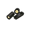 Applique et plafonnier ENOLA B spot 2 noir GU10 max. 2x50W - SLV - 152020