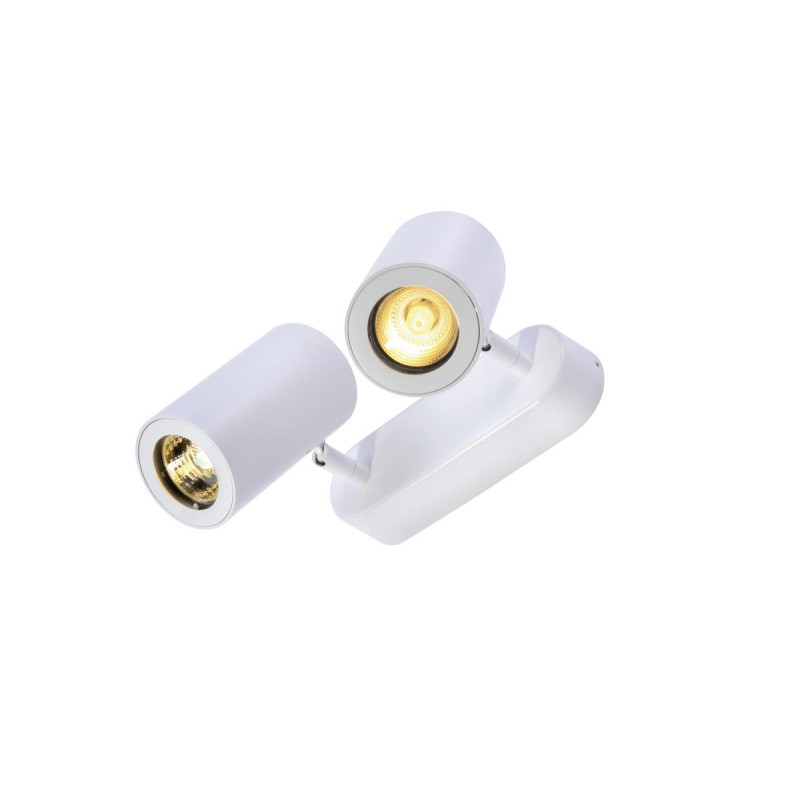 Applique et plafonnier ENOLA B spot 2 blanc GU10 max. 2x50W - SLV - 152021