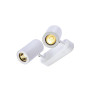 Applique et plafonnier ENOLA B spot 2 blanc GU10 max. 2x50W - SLV - 152021