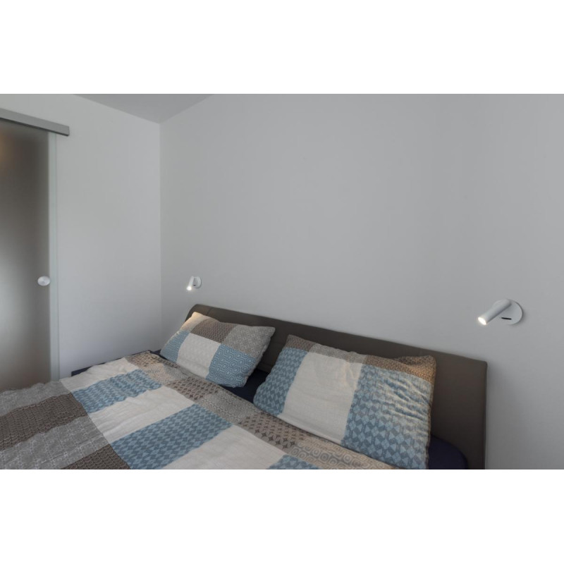 Applique liseuse KARPO 30 intérieur blanc LED 6W 3000K avec interrupteur - SLV - 152341