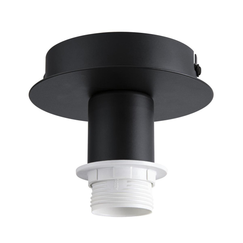 Patère FENDA intérieur noir E27 60W sans abat-jour - SLV - 155550