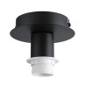 Patère FENDA intérieur noir E27 60W sans abat-jour - SLV - 155550