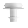 Patère FENDA intérieur blanc E27 60W sans abat-jour - SLV - 155551