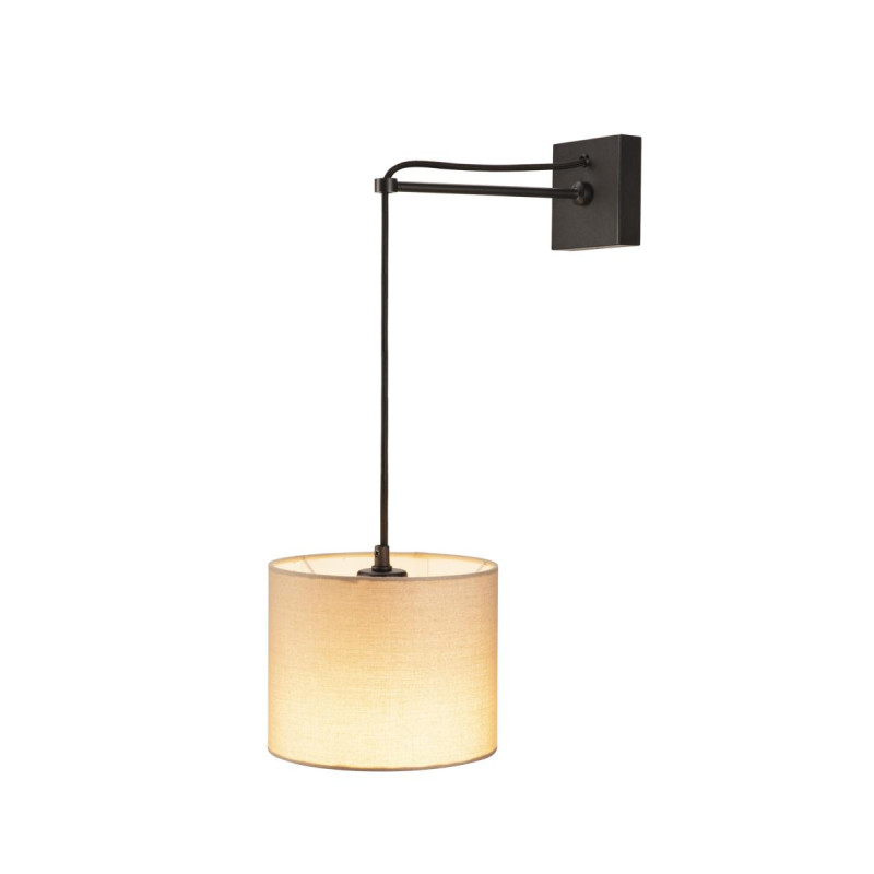 Abat-jour FENDA intérieur rond Ø 30 cm beige - SLV - 155583