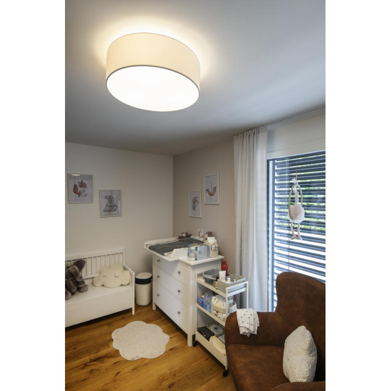 Plafonnier intérieur TENORA blanc E27 3x 23W max - SLV - 156051