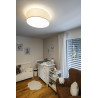 Plafonnier intérieur TENORA blanc E27 3x 23W max - SLV - 156051