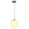 Suspension intérieure ROTOBALL 25 blanc/gris E27 24W max - SLV - 165390