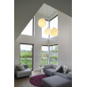 Suspension intérieure ROTOBALL 50 blanc/gris E27 24W max - SLV - 165400