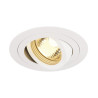 Spot encastré intérieur PIREQ rond blanc mat GU10/QPAR51 50W max - SLV - 199981