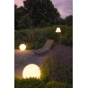 Luminaire mobile extérieur ROTOBALL 50 blanc E27 24W max IP44 - SLV - 227221