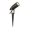Projecteur extérieur SYNA spot sur piquet gris LED 86W 3000K IP55 - SLV - 227505