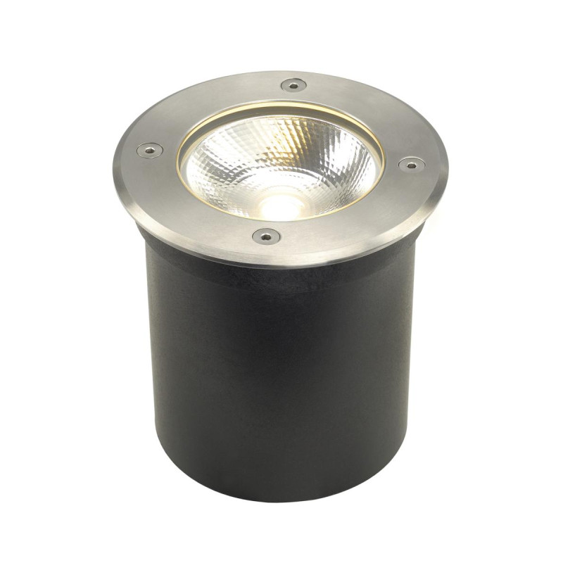 Rond ROCCI encastré de sol ext. 98W Inox 316 LED 3000K IP67 - SLV - 227600