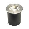 Rond ROCCI encastré de sol ext. 98W Inox 316 LED 3000K IP67 - SLV - 227600