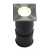 Inox 316 POWER TRAIL-LITE carré 14W LED 3000K IP67 - SLV - 228342