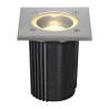Encastré de sol DASAR EXACT 116 GU10 carré inox 316 max. 35W IP67 - SLV - 228434