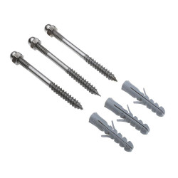Extérieur Kit de fixation inox - SLV - 228752