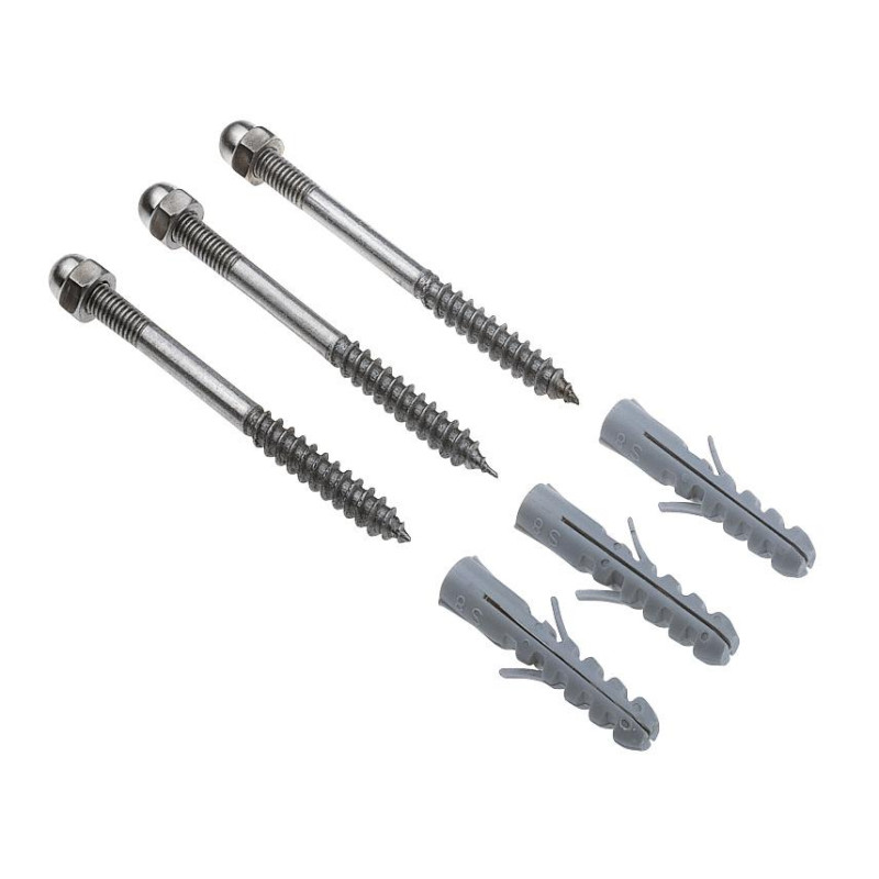 Extérieur Kit de fixation inox - SLV - 228752